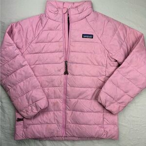 Patagonia Kids Pink Puffer Jacket